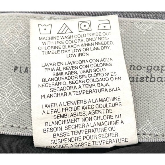 Lot of 2 Lee‎ Pants Womens Straight No Gap Elastic Waist Platinum Label Career 6 - Picture 11 of 14